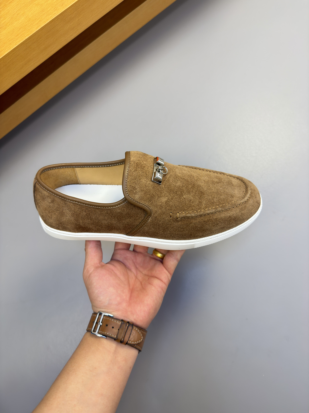 Hermes 에르메스 슬립온 스니커즈 신발