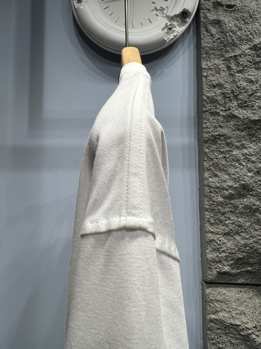 발렌시아가(BALENCIAGA) 그래피티 레터링 반팔 티셔츠 상의 의류