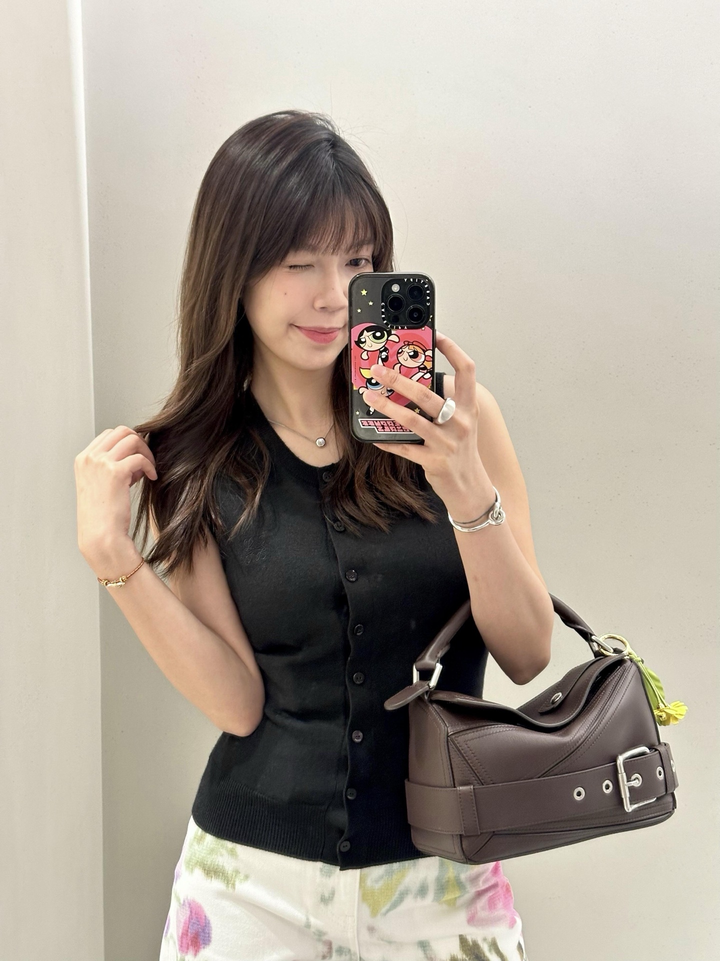 Loewe Puzzle Biker 로에베 퍼즐 스몰 백 가방