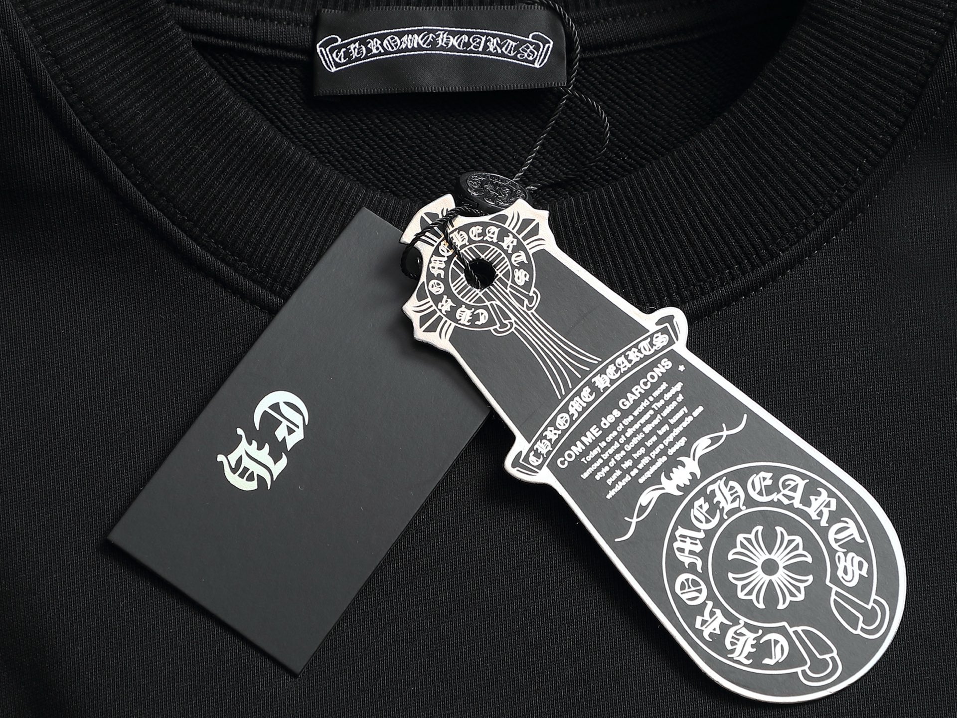 크롬하츠(CHROME HEARTS) 크로스 자수 스웨트셔츠 상의 의류