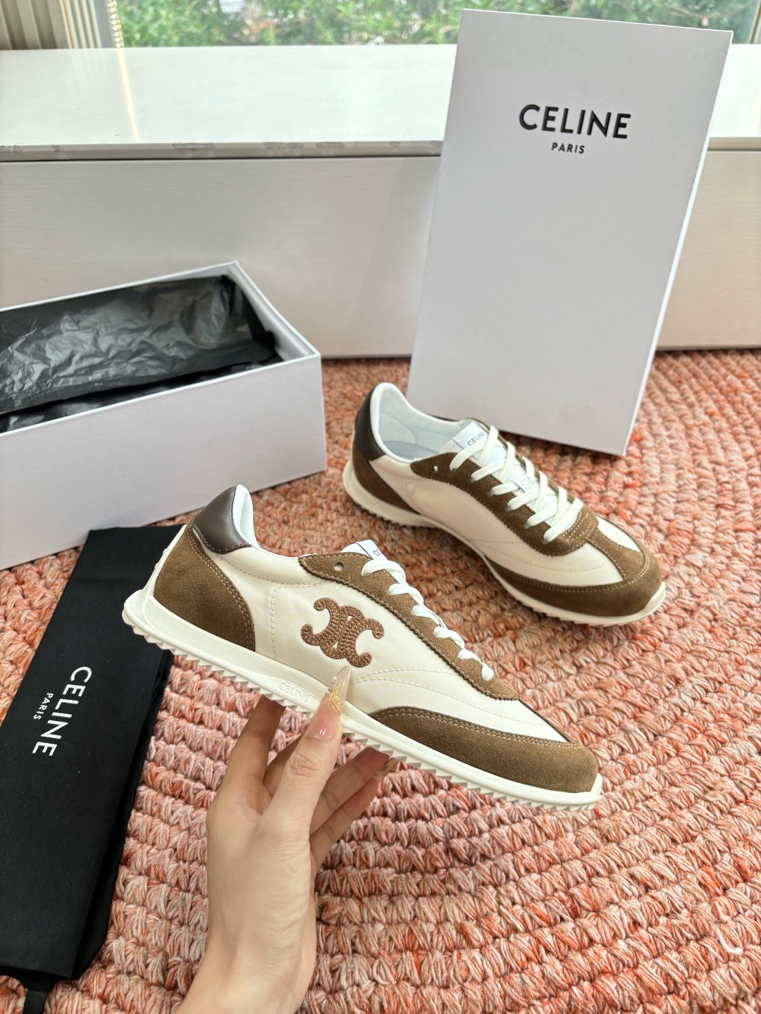 셀린느(CELINE) 레이서 트레이너 스니커즈 신발