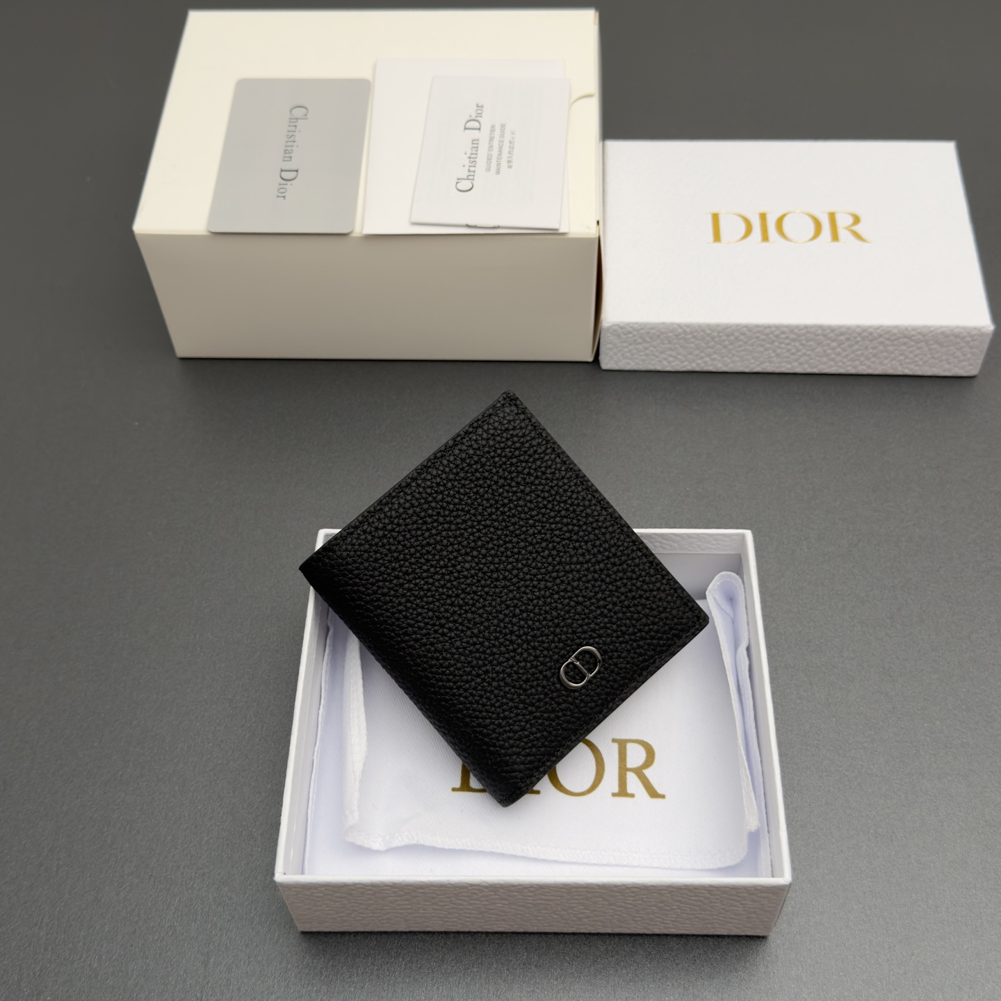 Dior 디올 맨즈 쇼트 바이폴드 지갑