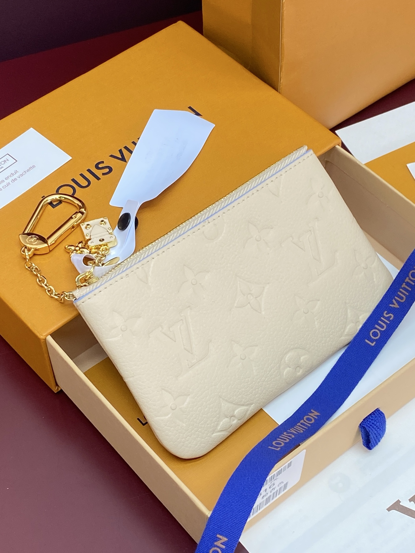 [Louis Vuitton] LV 루이비통 엠프레인 하이 섬머 키 앤 코인 파우치 지갑 M29816