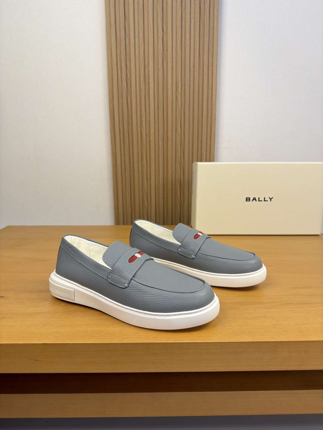 BALLY 발리 레더 스니커즈 로퍼 신발