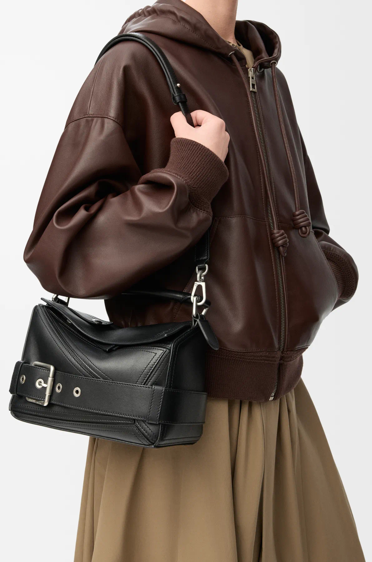 Loewe Puzzle Biker 로에베 퍼즐 스몰 백 가방
