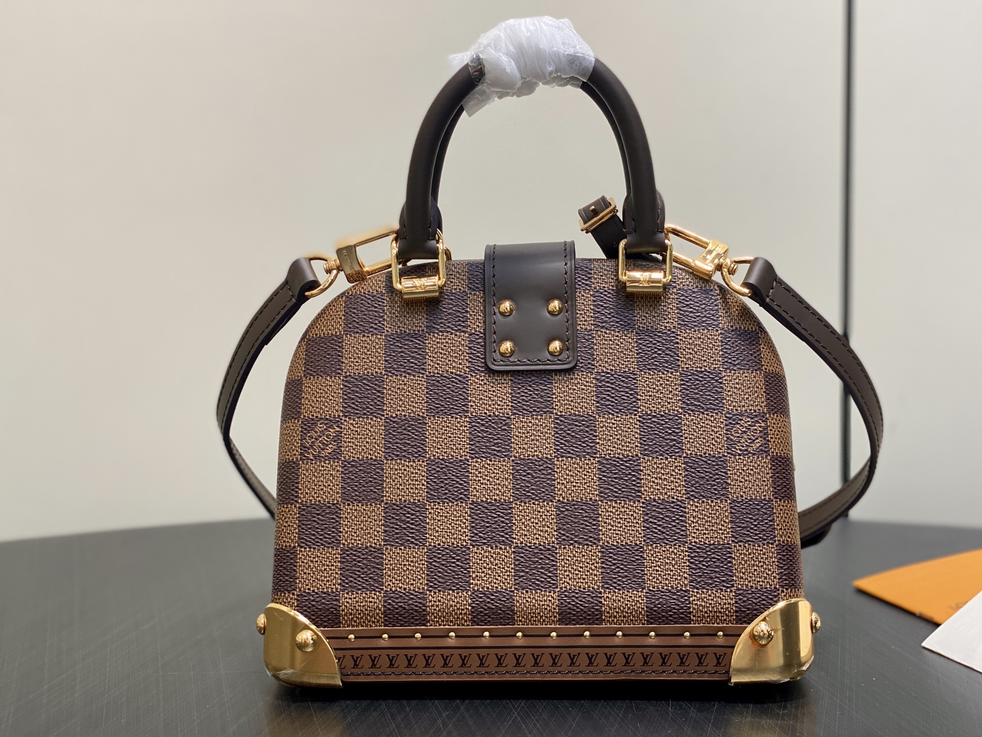 [Louis Vuitton] LV 루이비통 모노그램 알마 트렁크 20 (브라운 모노그램) 가방