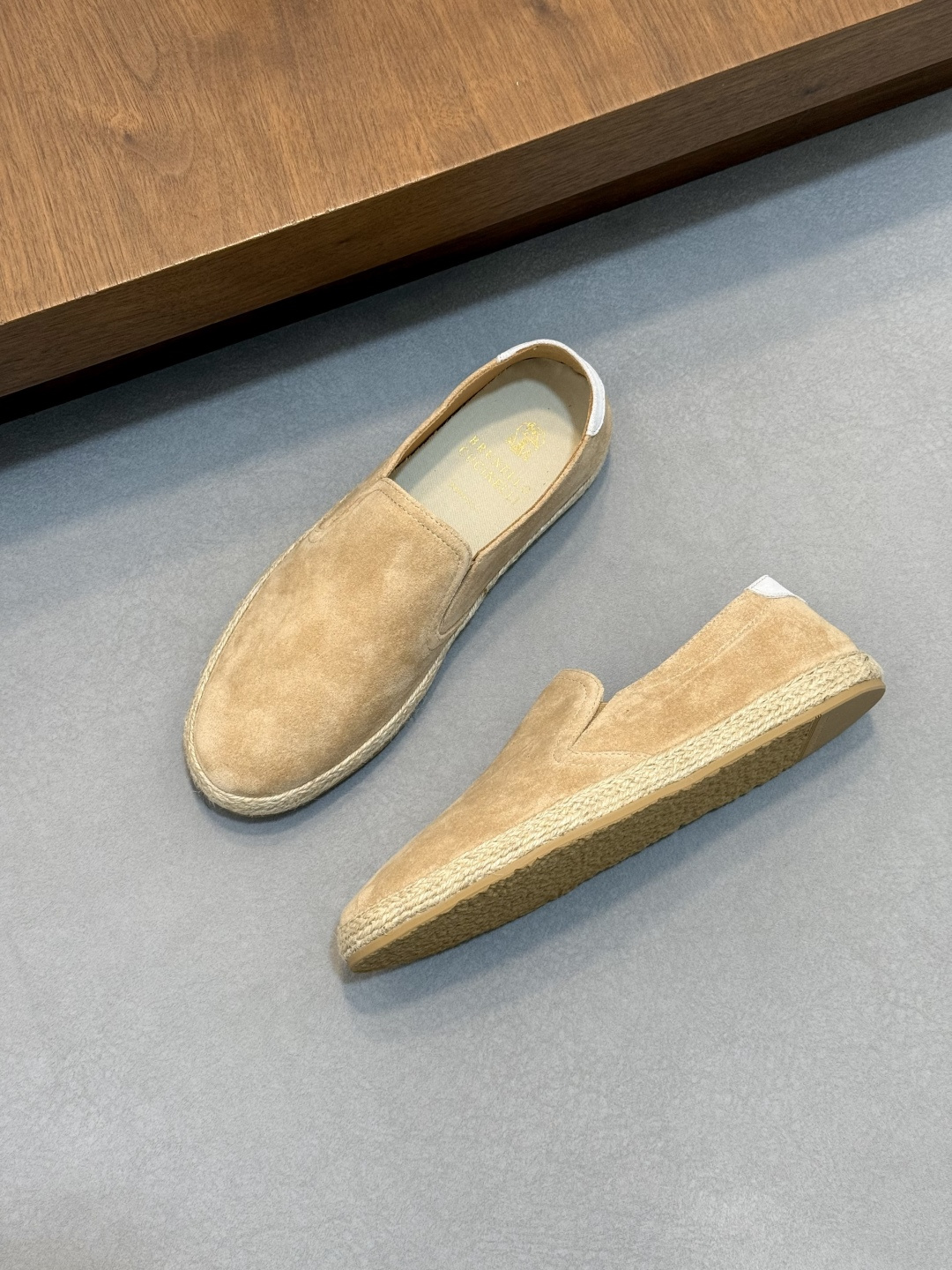 [Brunello Cucinelli] 브루넬로 쿠치넬리 맨즈 스웨이드 캐주얼 로퍼 신발