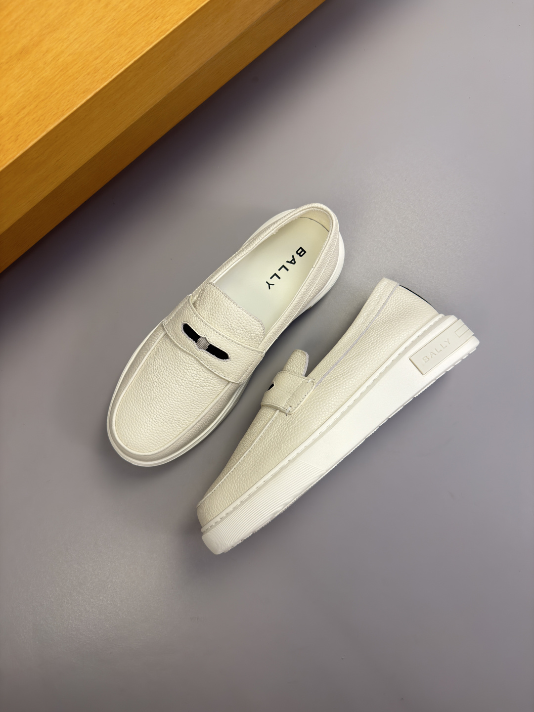 BALLY 발리 레더 스니커즈 로퍼 신발