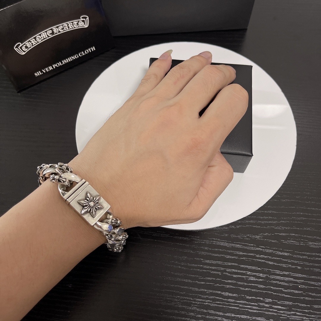 크롬하츠(CHROME HEARTS) 빈티지 체인 팔찌 악세사리