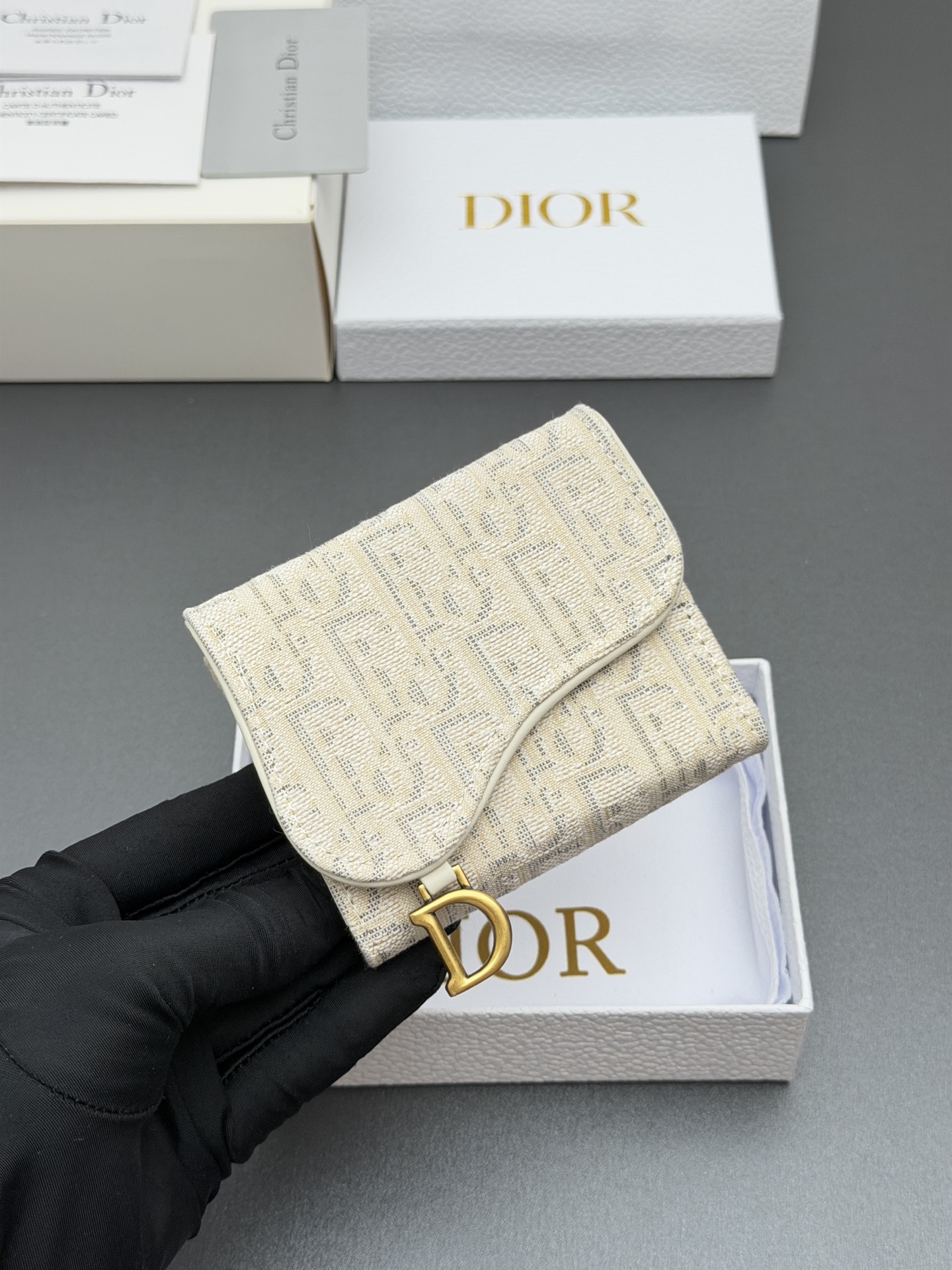 Dior 디올 Bloom 블룸 새들 월렛 지갑