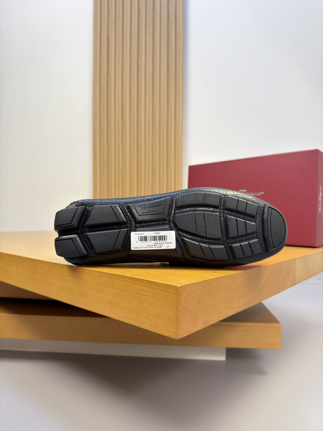 Ferragamo 페라가모 스톤 패턴 정장화 로퍼 구두 신발