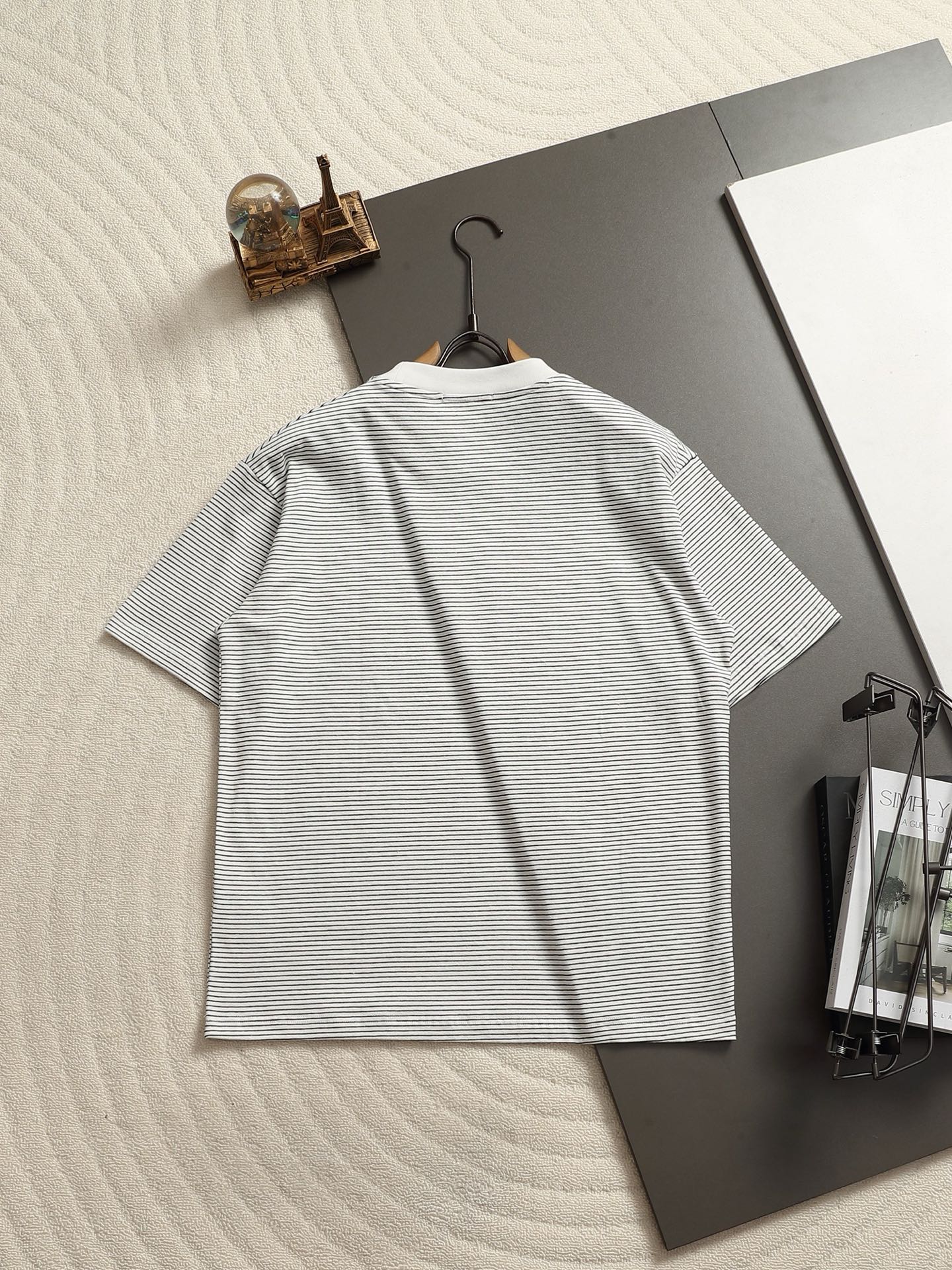 메종 마르지엘라(Maison Margiela) 슬림핏 코튼 반팔 티셔츠 상의 의류