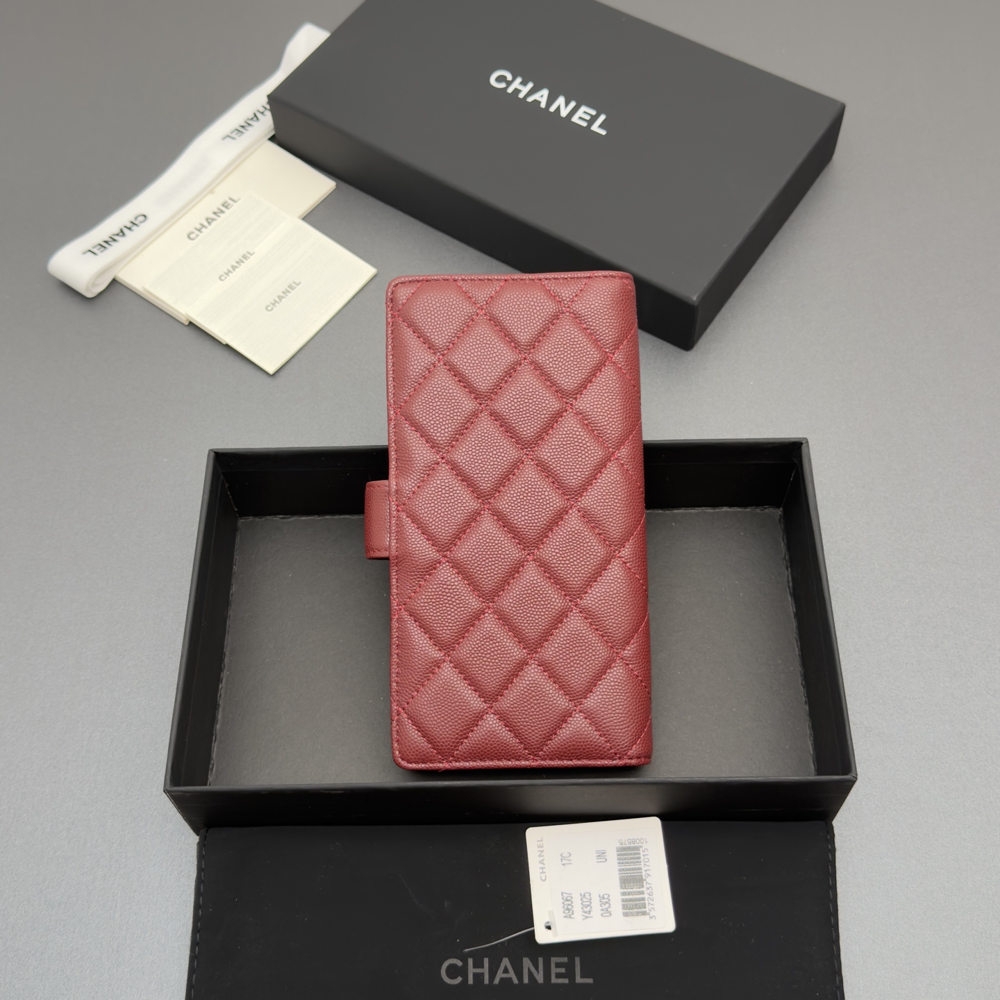 Chanel 샤넬 퀼팅 롱 월렛 지갑
