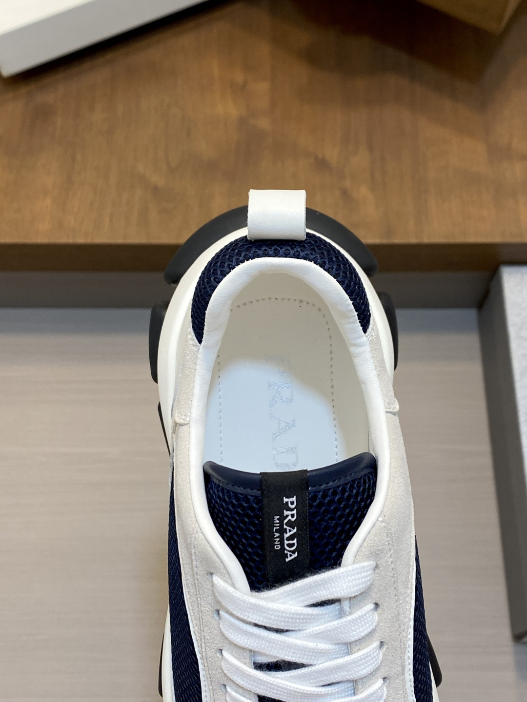 [Prada] 프라다 Montecarlo Re-Edition 레더 스니커즈 신발