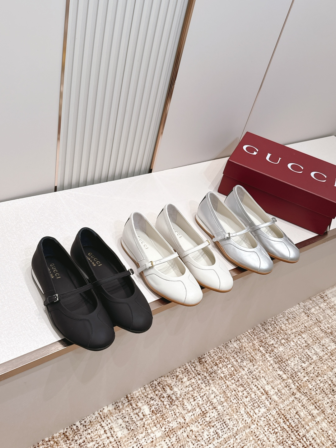 구찌(GUCCI) 메리제인 발레 플랫 신발