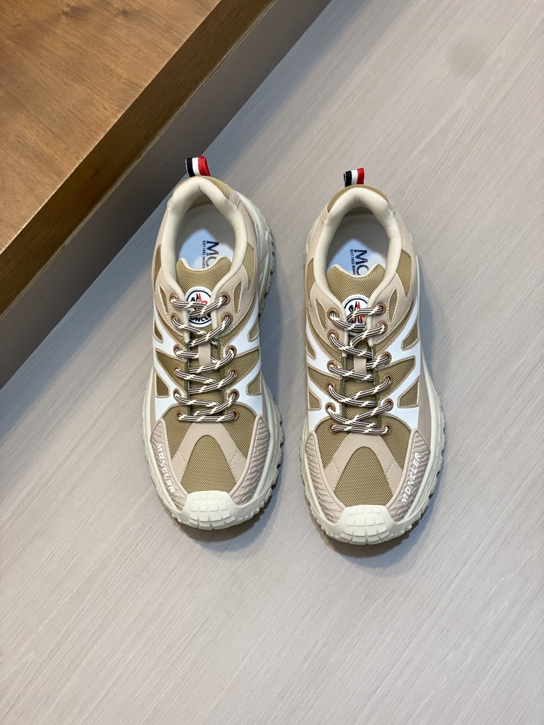 [Moncler] 몽클레어 몽클레르 프리미엄 메시 & 네오프렌 콤비 스니커즈 신발