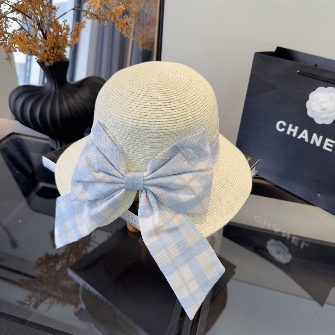 샤넬(CHANEL) 페이퍼 라피아 햇 모자