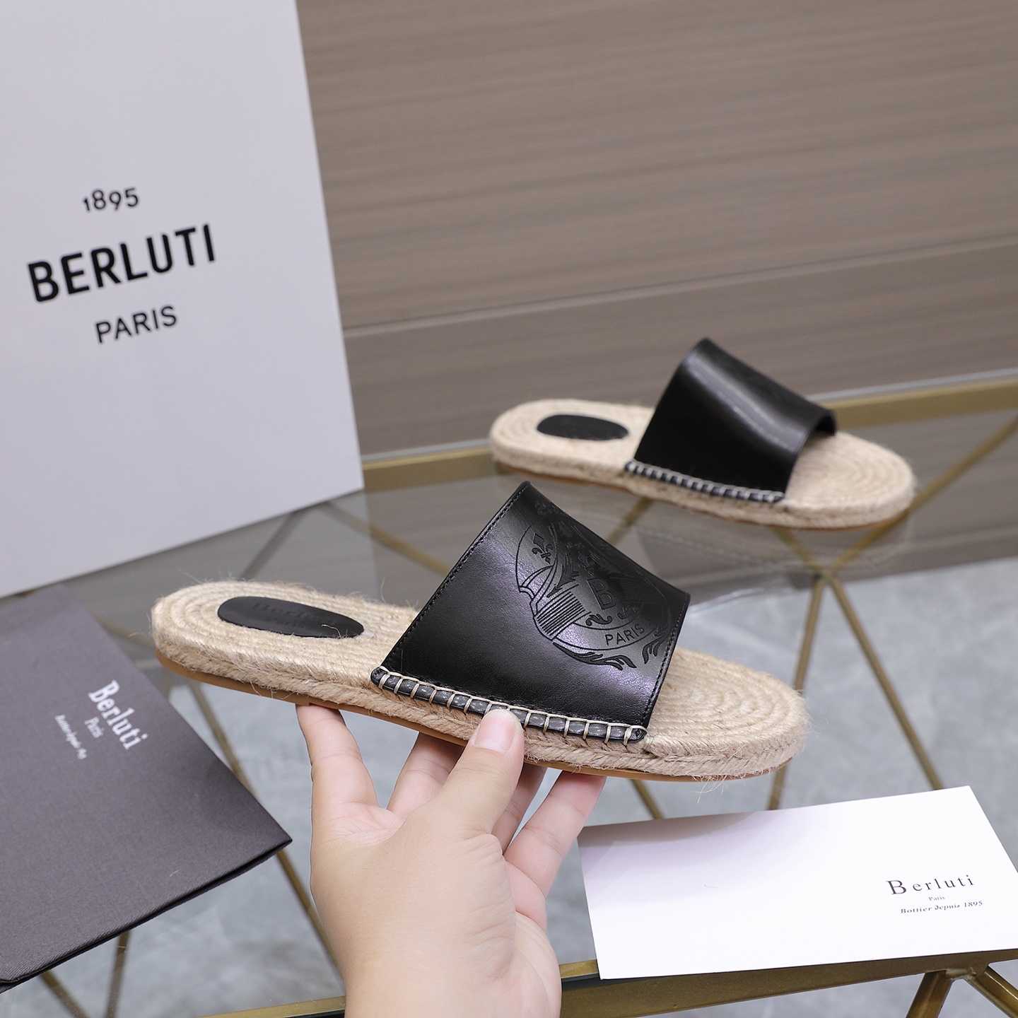 Berluti 벨루티 에지(Edge) Alessandro 알레산드로 슬리퍼 신발