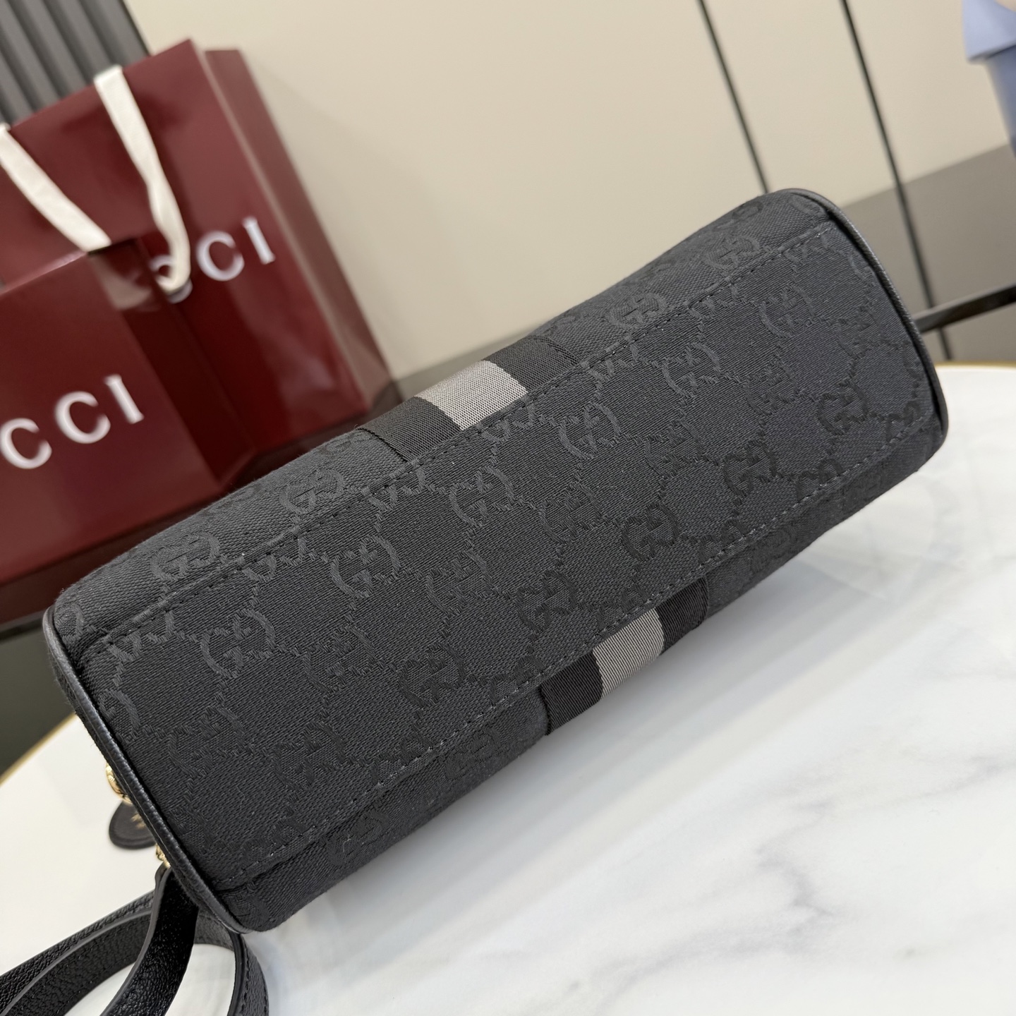 GUCCI 구찌 Gucci NY 컬렉션 보르세토(Borsetto) 핸드백 가방