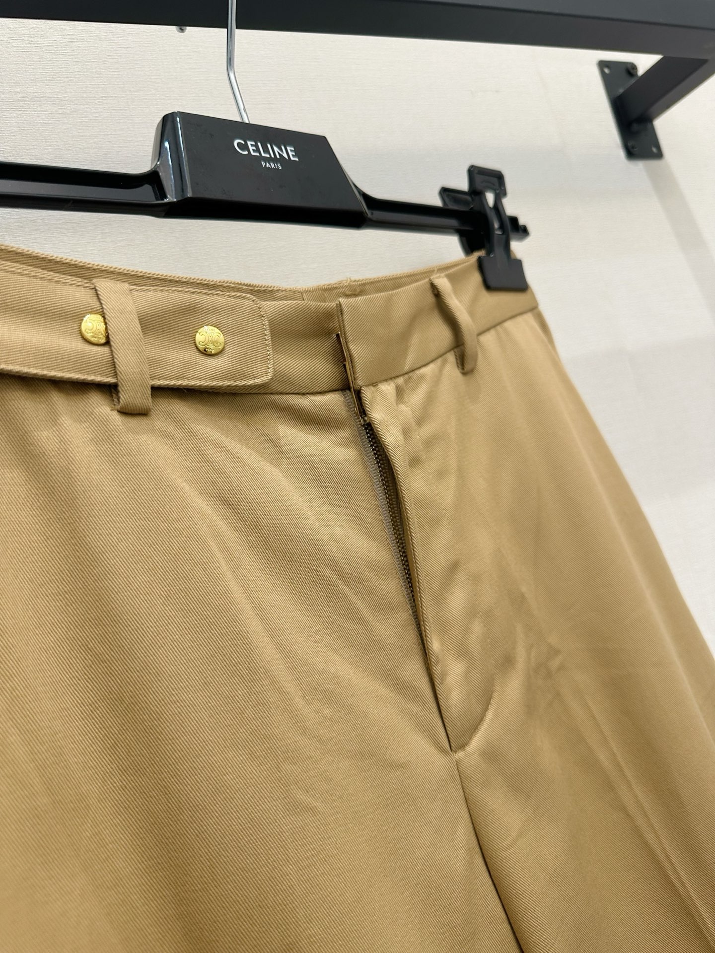 셀린느(CELINE) 골드 버튼 와이드 슬랙스 의류