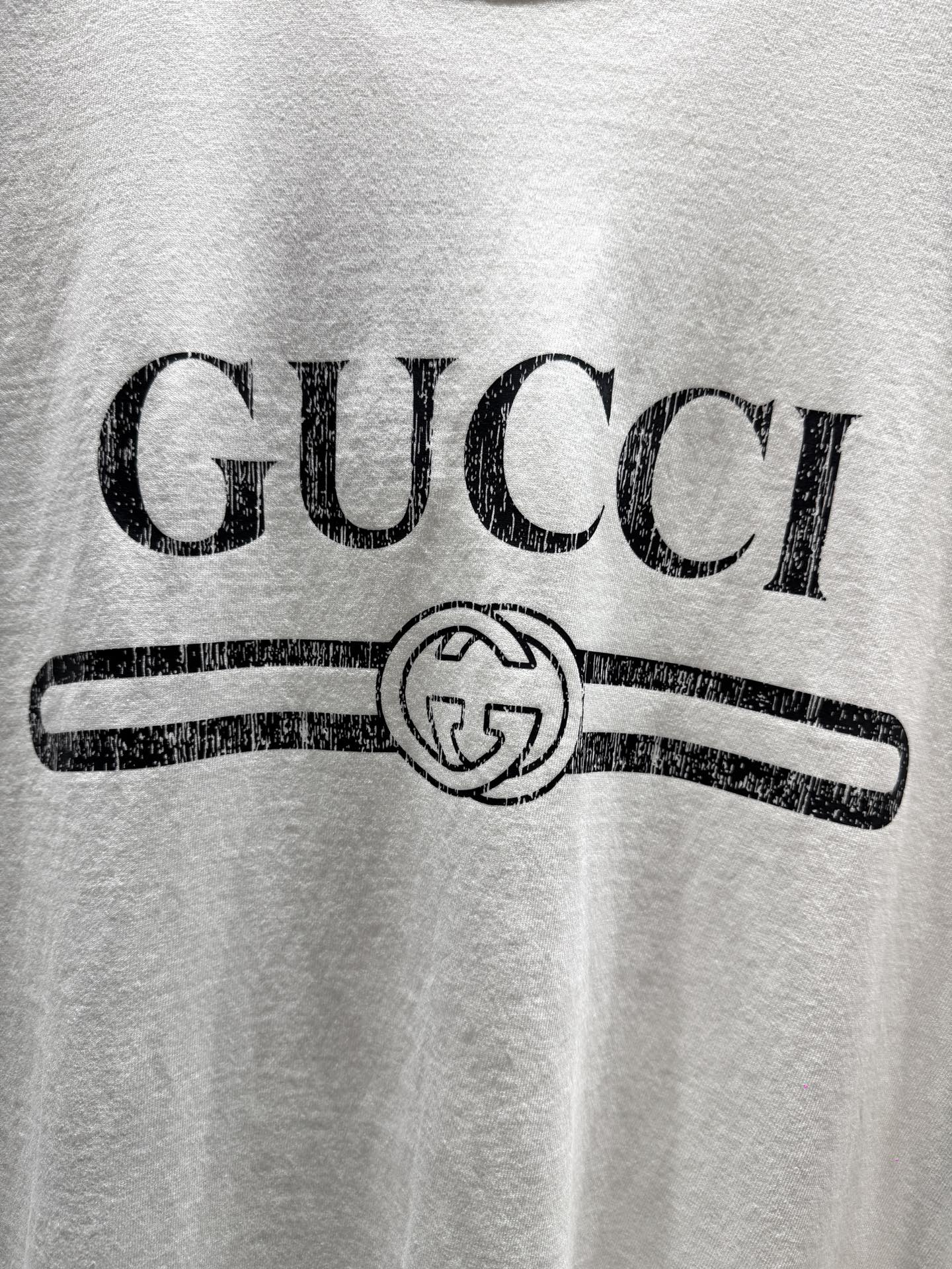 구찌(GUCCI) 빈티지 레터링 반팔 티셔츠 상의 의류