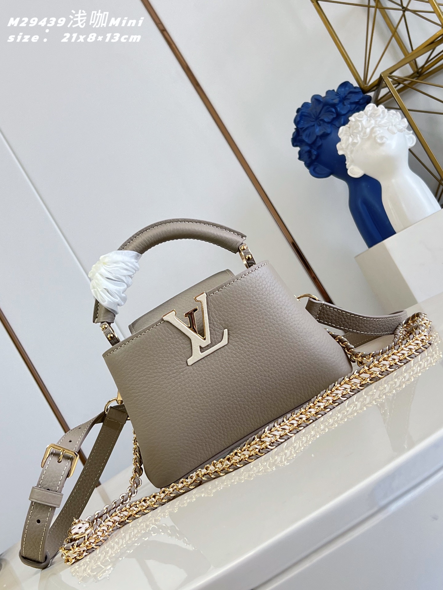 [Louis Vuitton] LV 루이비통 Capucines mini 카퓌신 미니 토트백 가방