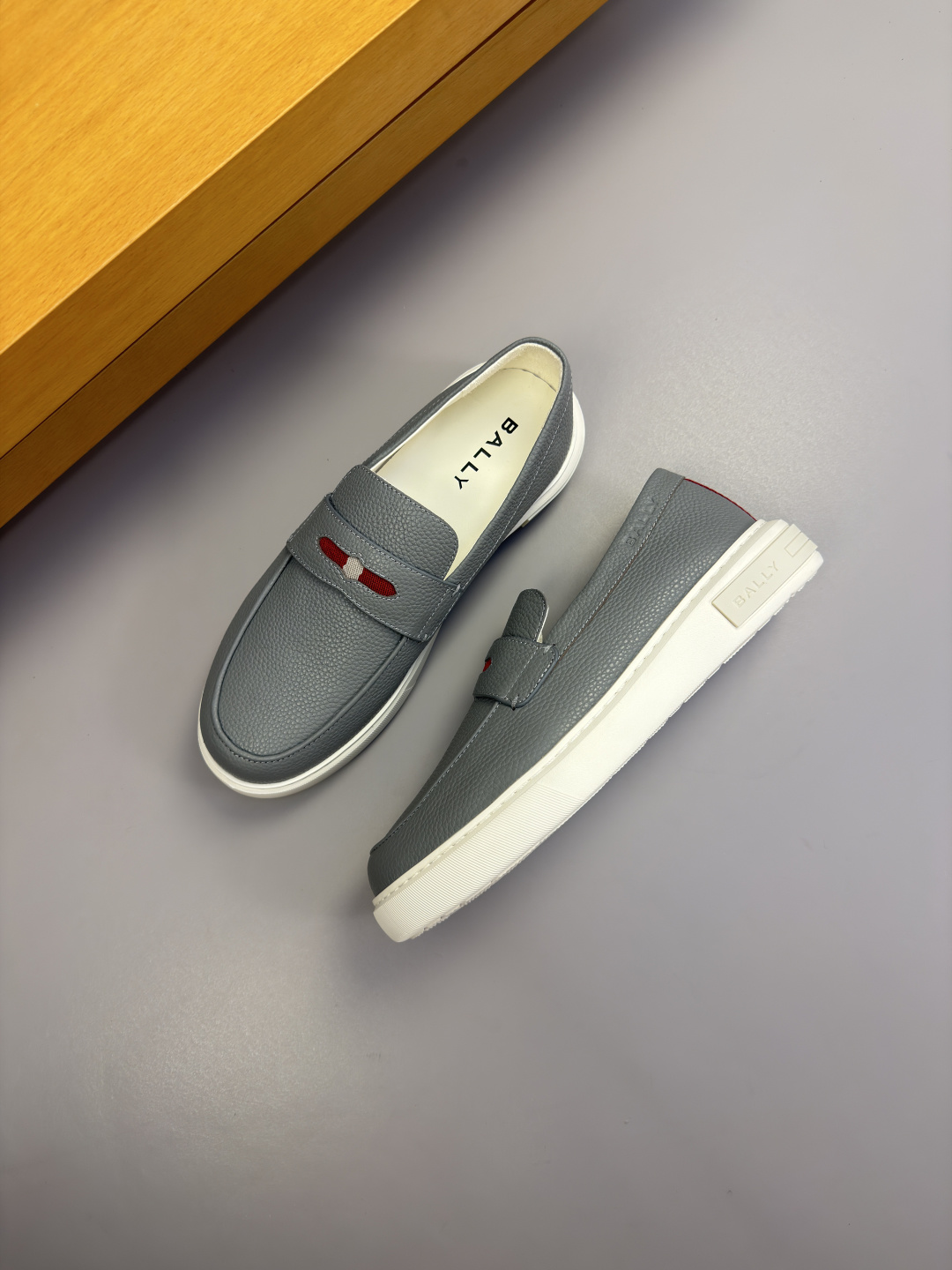 BALLY 발리 레더 스니커즈 로퍼 신발