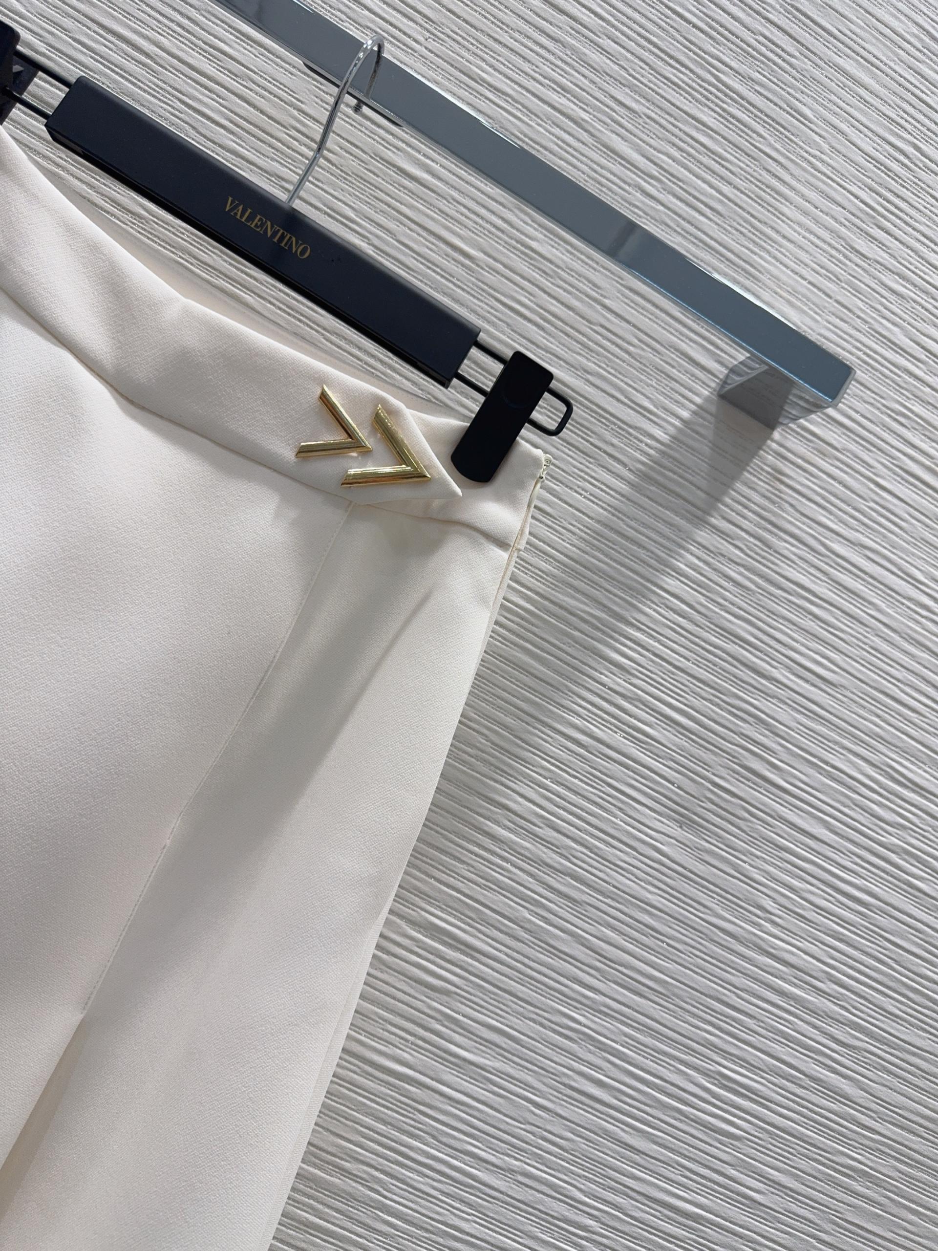 Valentino 발렌티노 하이엔드 수입 원단 롱 스커트 치마 의류