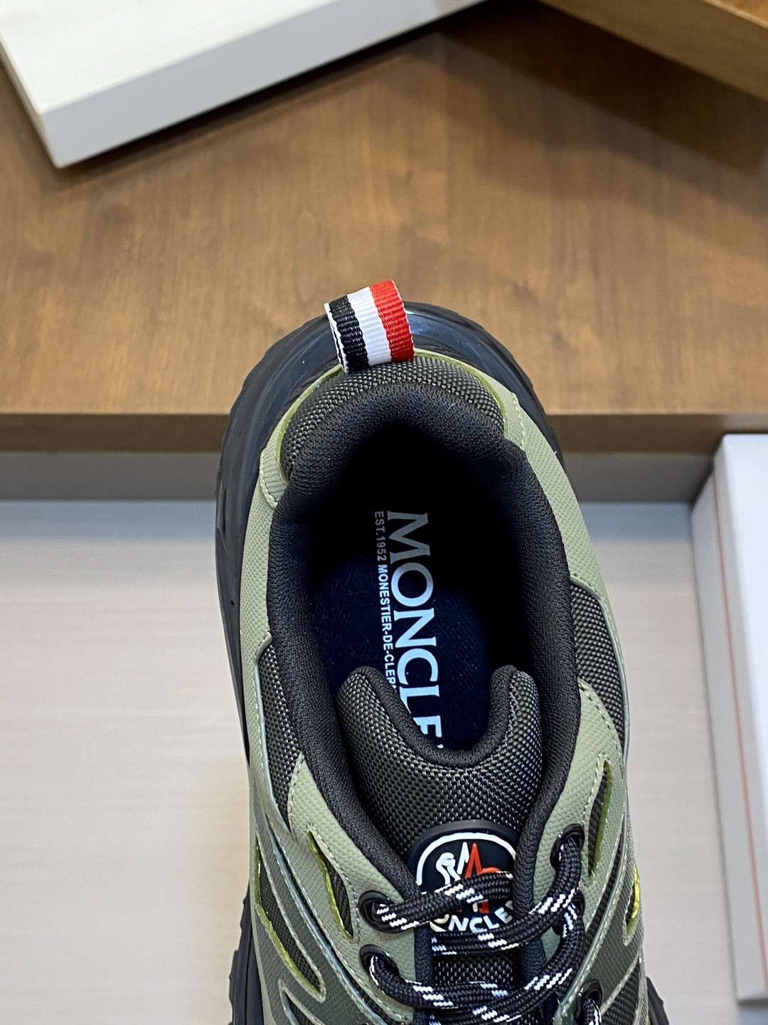 [Moncler] 몽클레어 몽클레르 믹스드 메쉬 & 네오프렌 콤비 스니커즈 신발