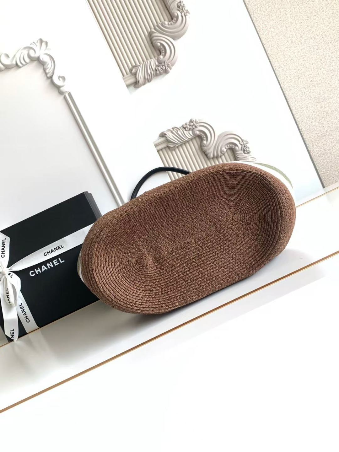 Chanel 샤넬 26C 라피아 & 스웨이드 위빙 쇼핑백 토트백 (AS6148) 가방