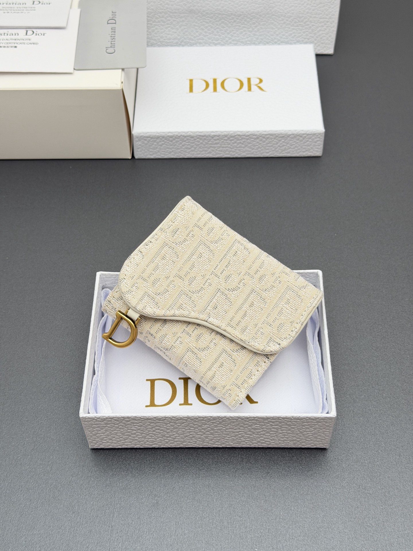 Dior 디올 Bloom 블룸 새들 월렛 지갑