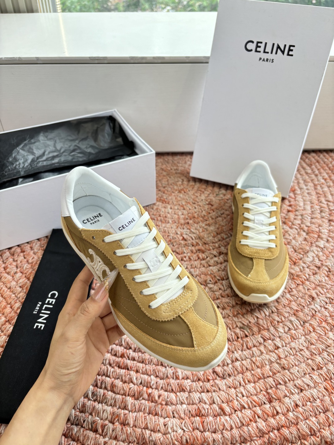 셀린느(CELINE) 레이서 트레이너 스니커즈 신발