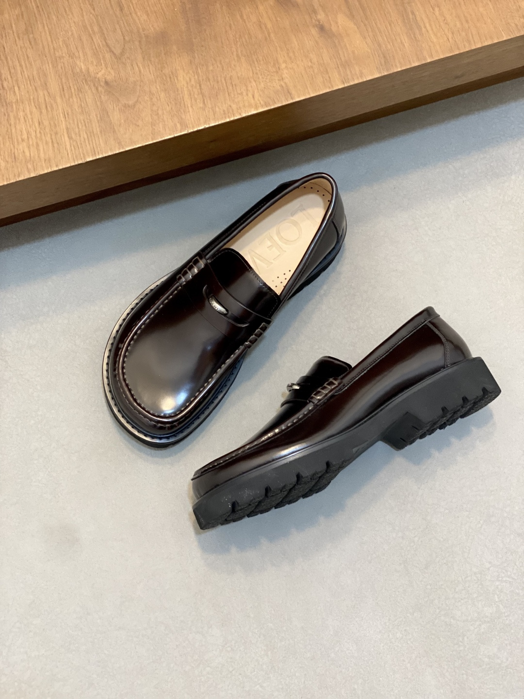 [Loewe] 로에베 프리미엄 비즈니스 드레스 슈즈 로퍼 구두 신발