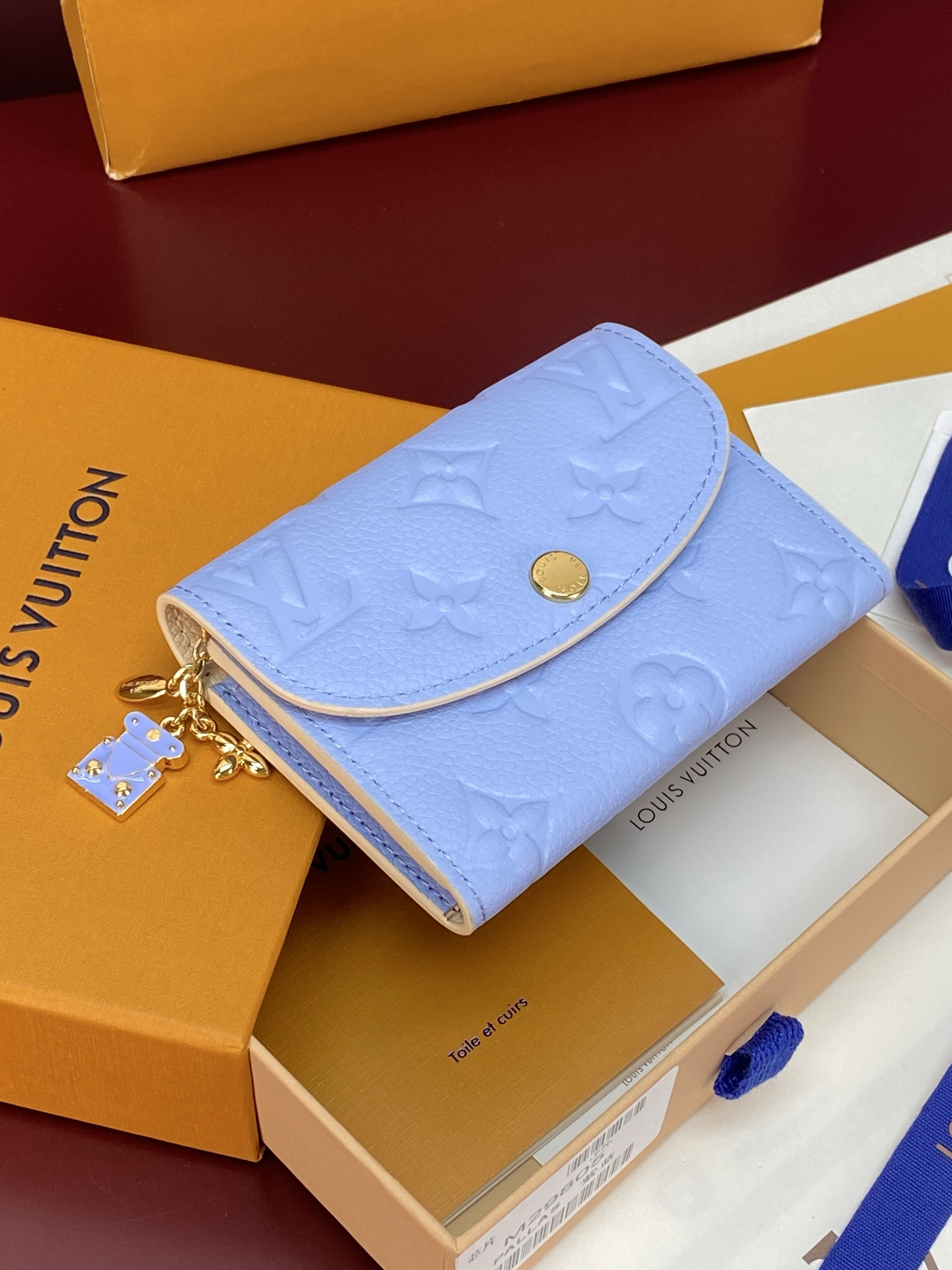 [Louis Vuitton] LV 루이비통 엠프레인 하이 섬머 Rosalie 로잘리 코인 지갑 M29805
