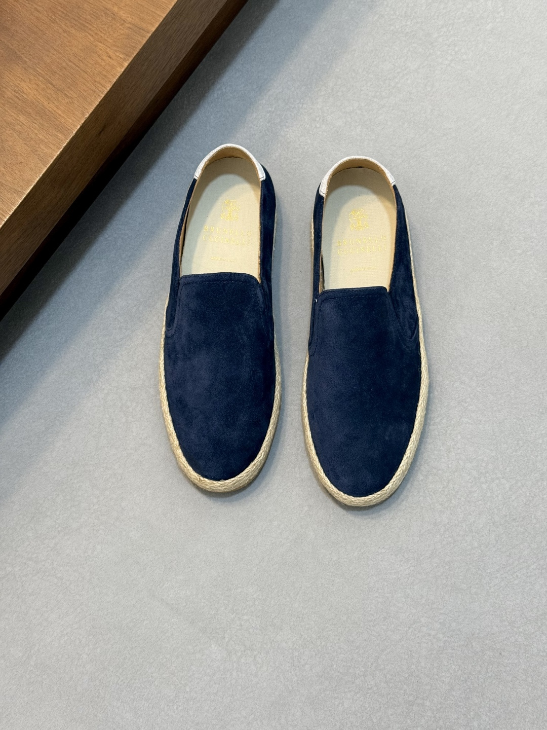 [Brunello Cucinelli] 브루넬로 쿠치넬리 맨즈 스웨이드 캐주얼 로퍼 신발
