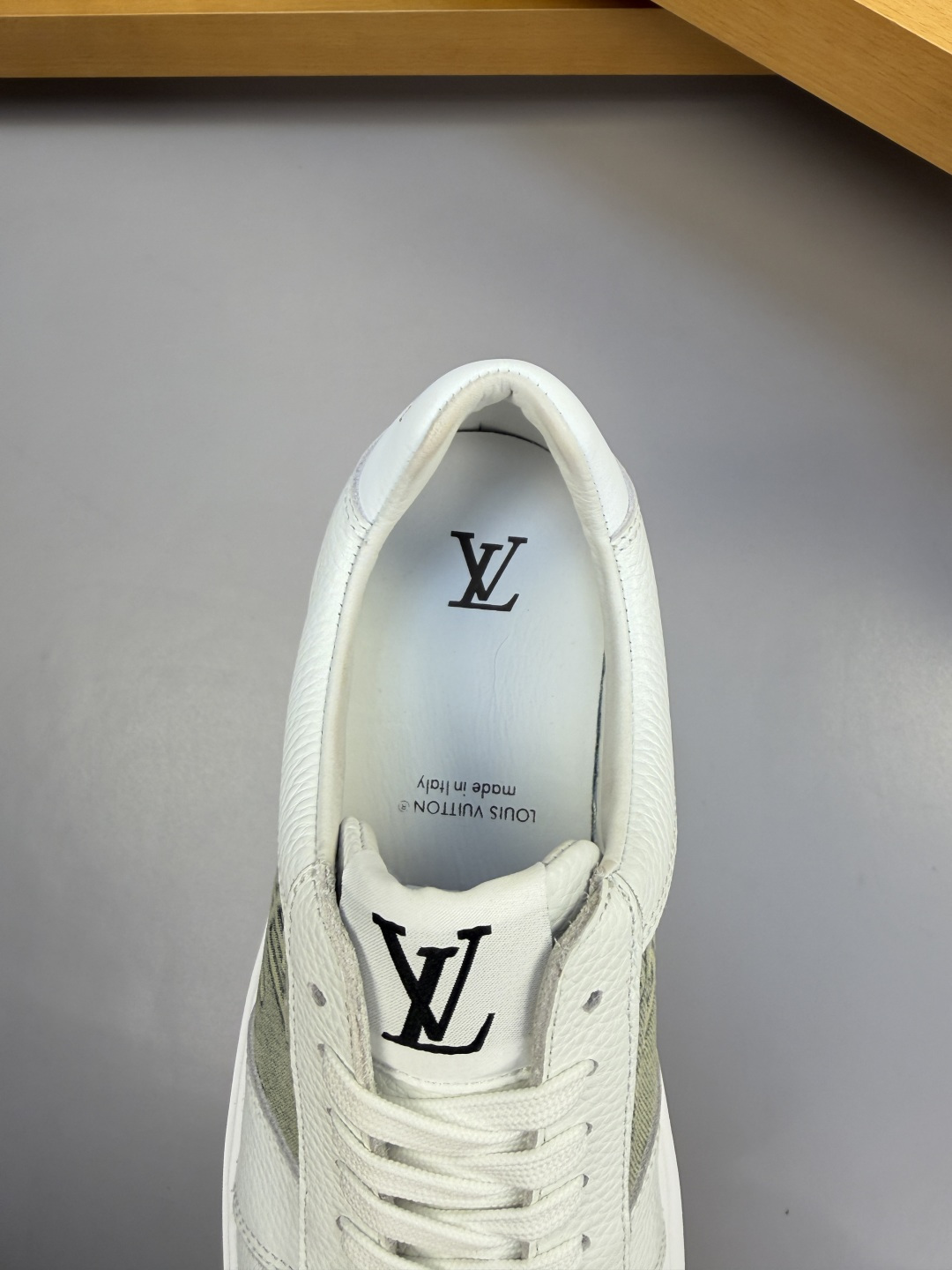 [Louis Vuitton] LV 루이비통 슈링크 & 워시드 데님 콤비 스니커즈 신발