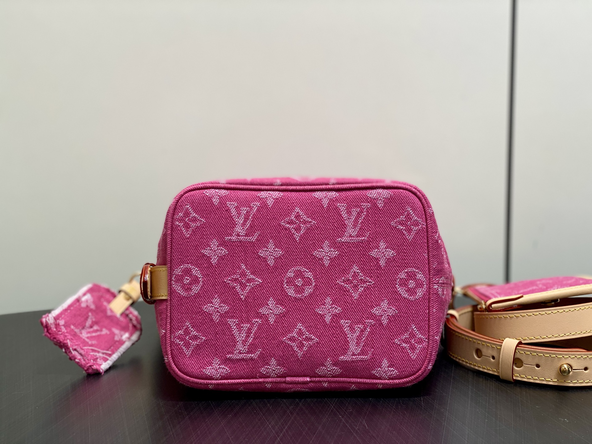 [Louis Vuitton] LV 루이비통 데님 랑데뷰 ALL IN BB 올 인 BB 버킷백 가방