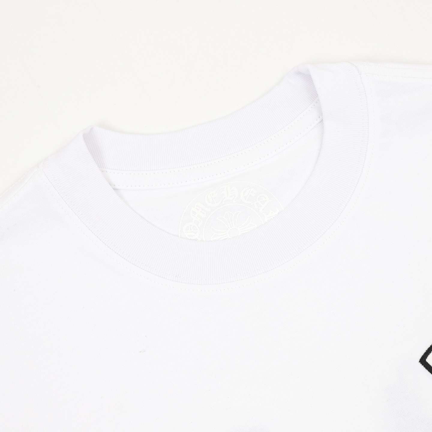 크롬하츠(CHROME HEARTS) 로고 반팔 티셔츠 상의 의류