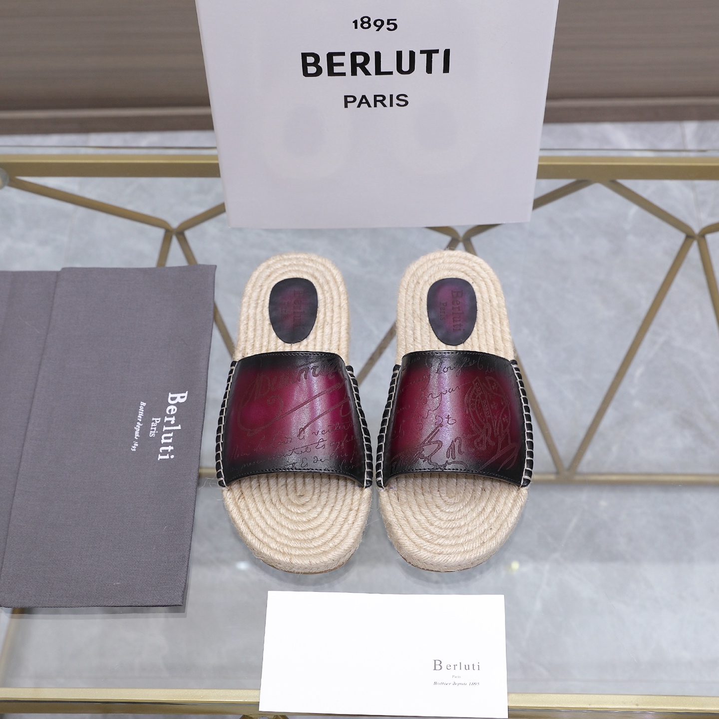 Berluti 벨루티 에지(Edge) Alessandro 알레산드로 슬리퍼 신발