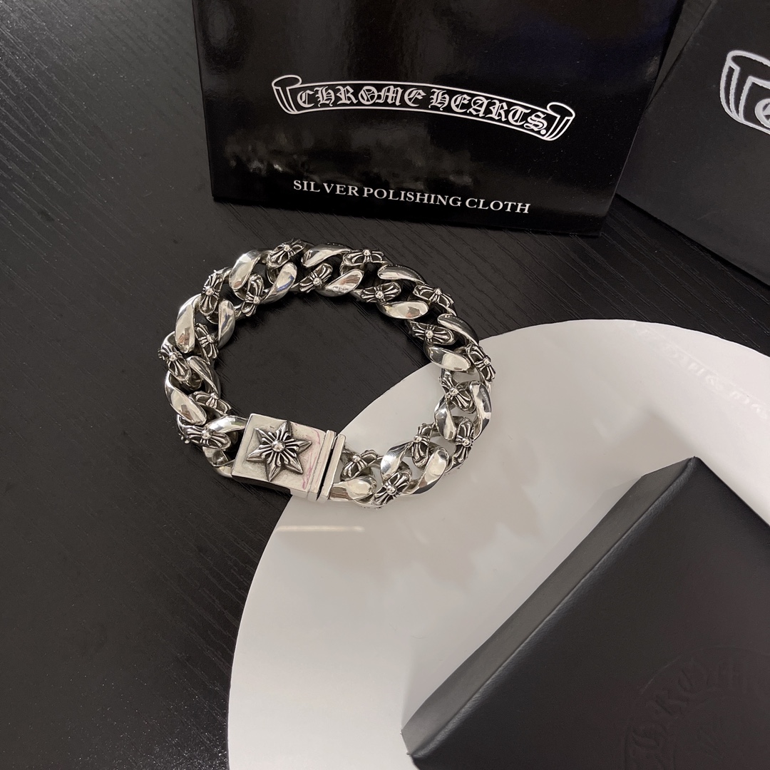크롬하츠(CHROME HEARTS) 빈티지 체인 팔찌 악세사리