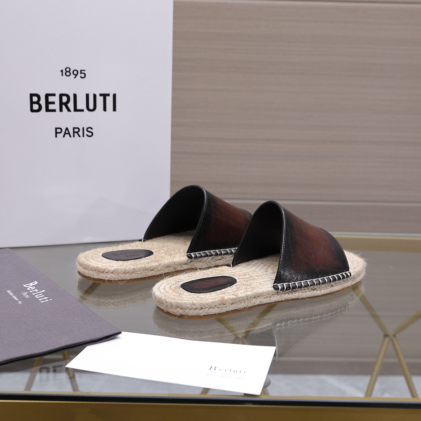 Berluti 벨루티 에지(Edge) Alessandro 알레산드로 슬리퍼 신발