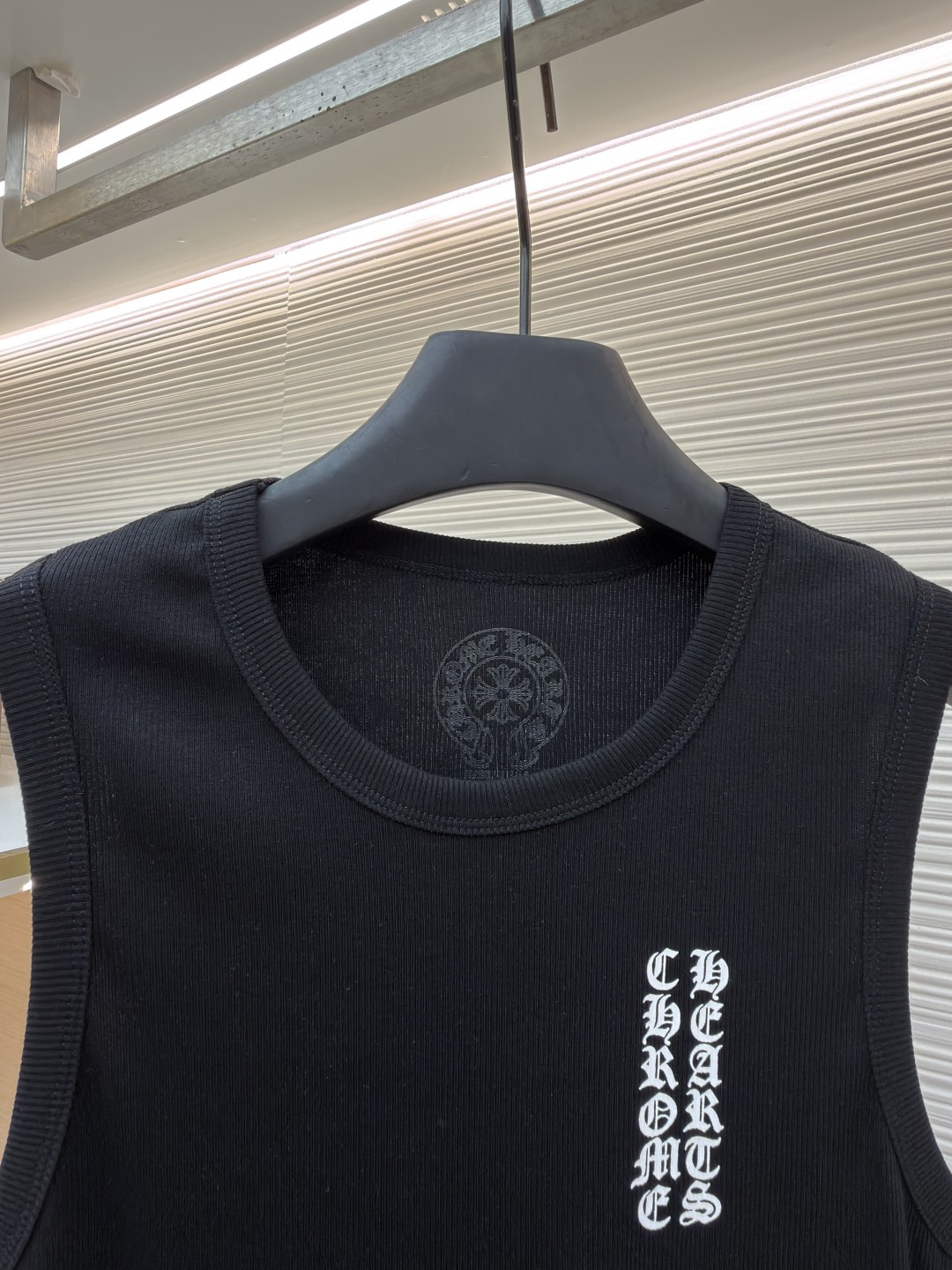 크롬하츠(CHROME HEARTS) 골지 니트 나시 상의 의류
