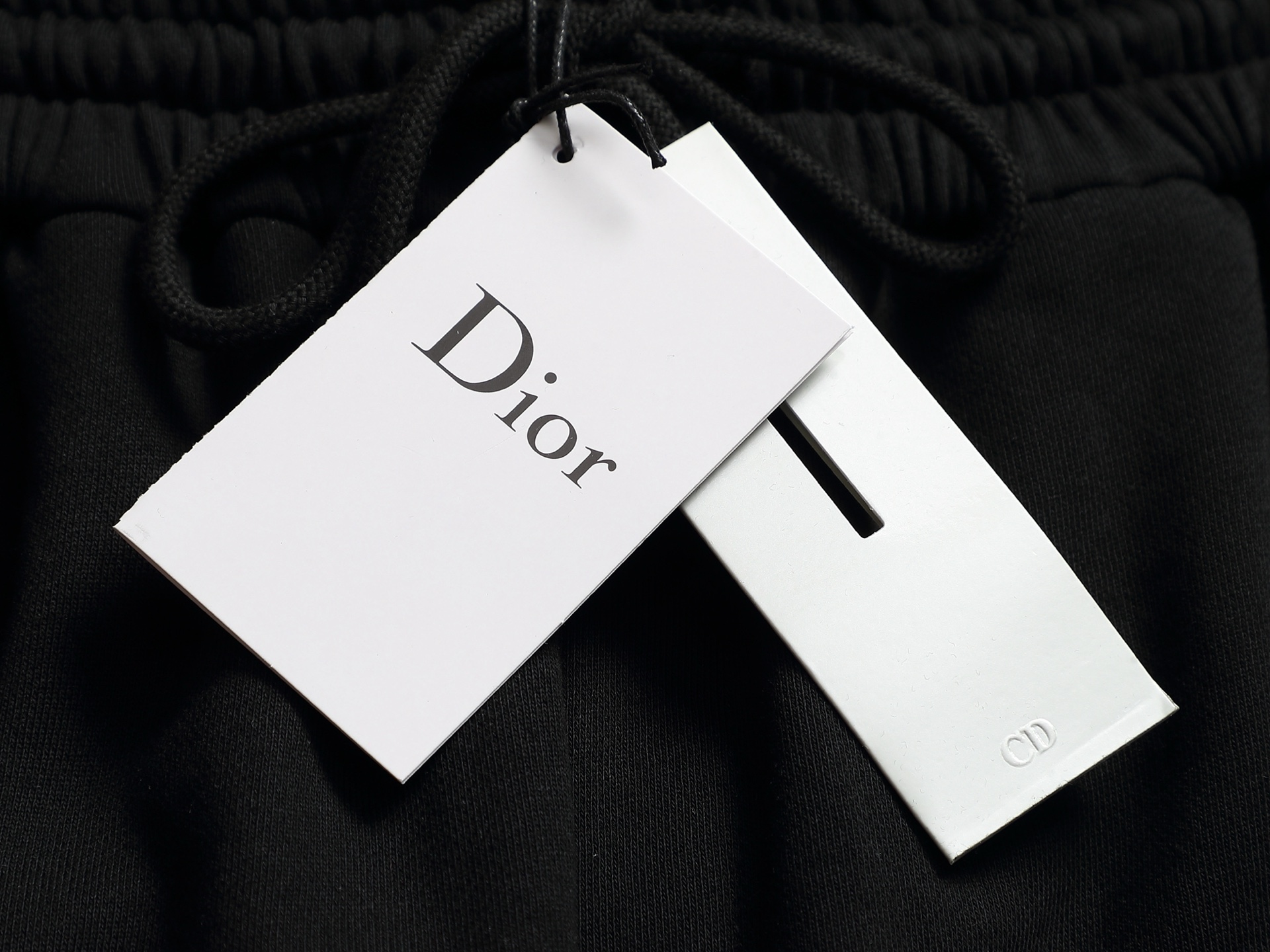 디올(DIOR) 테이프 배색 테리 니트 쇼츠 하의 의류