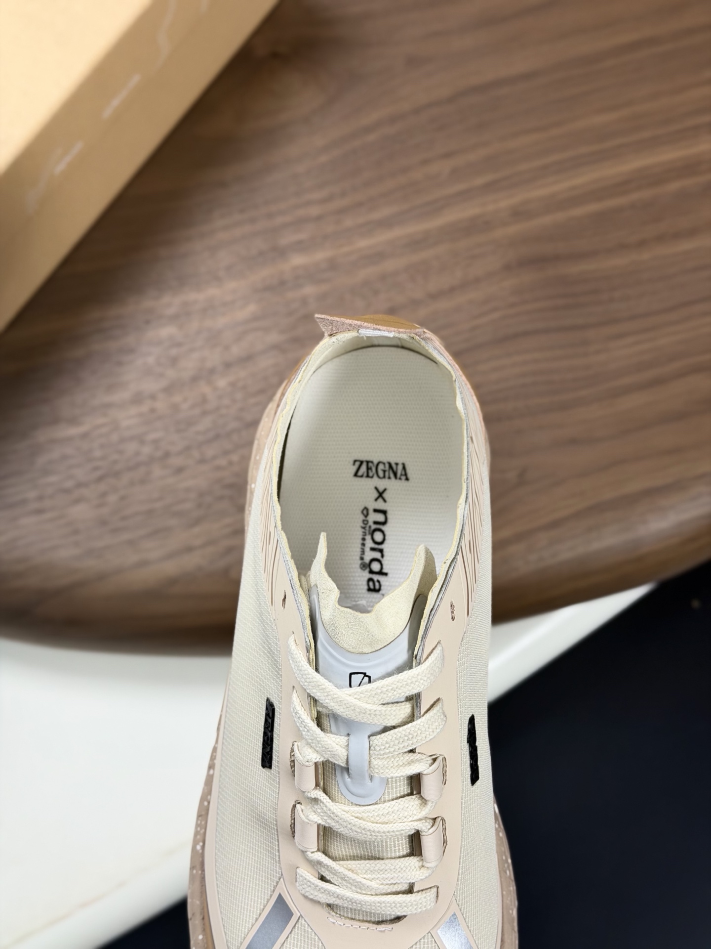 Zegna 제냐 232 스웨이드 스니커즈 신발