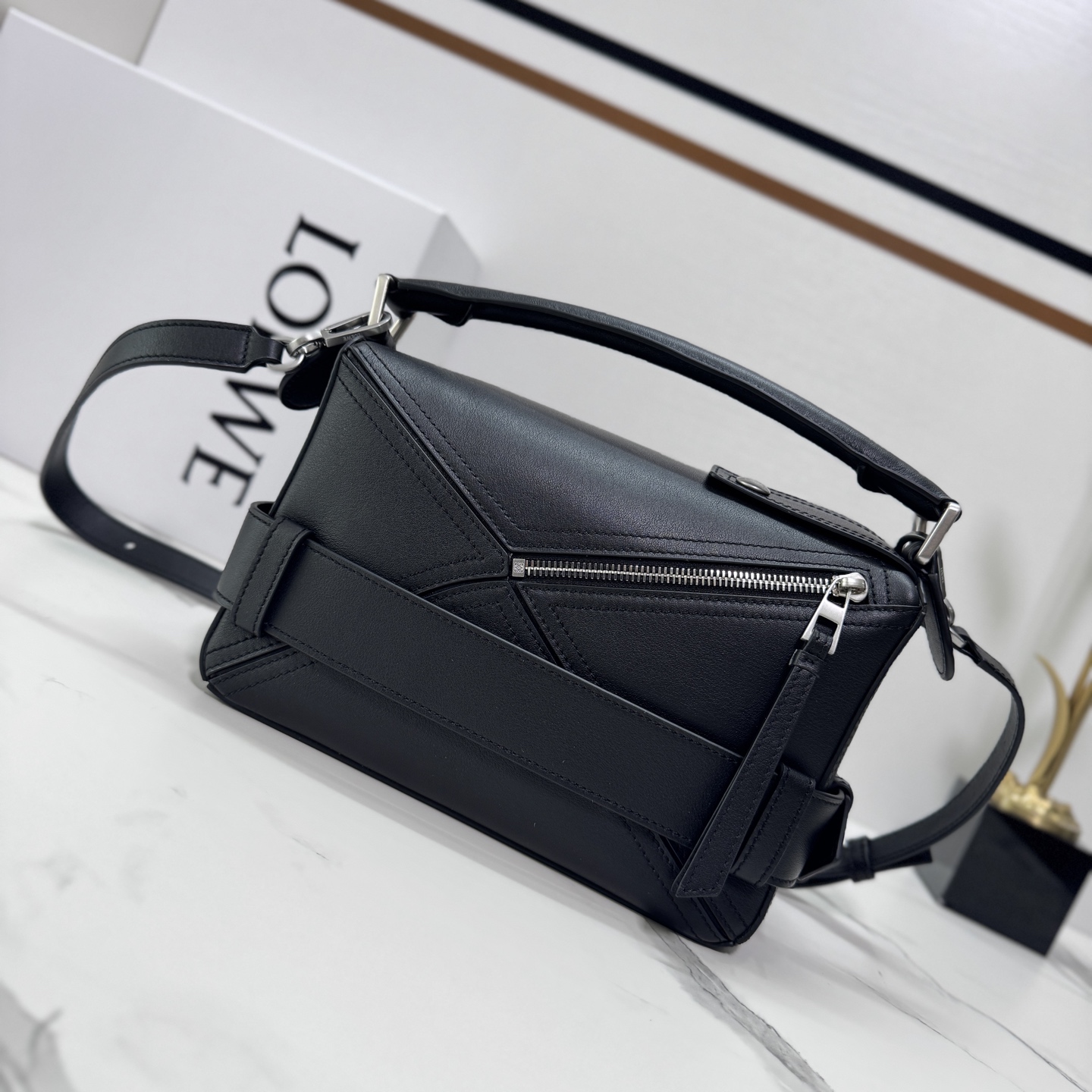 Loewe Puzzle Biker 로에베 퍼즐 스몰 백 가방