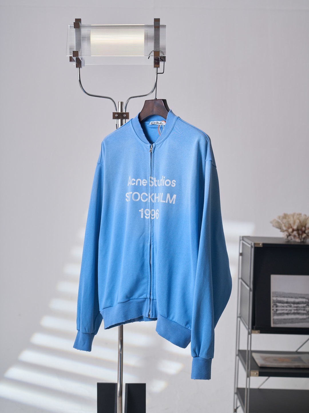 아크네(Acne studios) 빈티지 로고 집업 재킷 상의 의류
