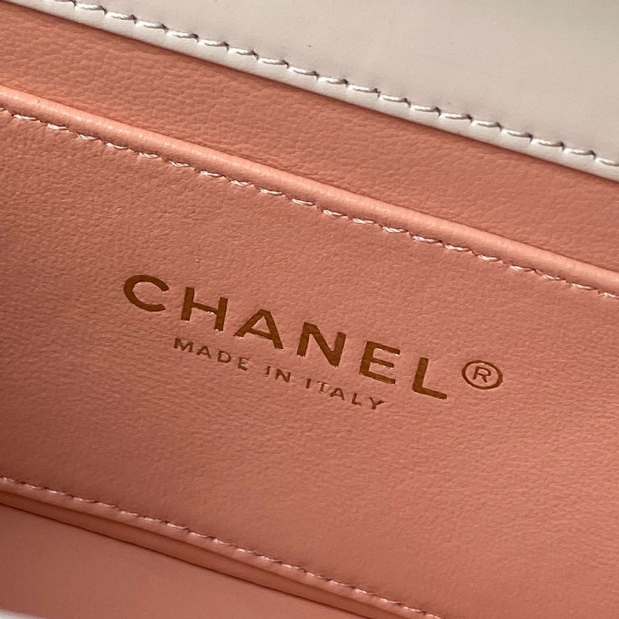 CHANEL 샤넬 더블 골드 볼 드로스트링 미니 백 가방
