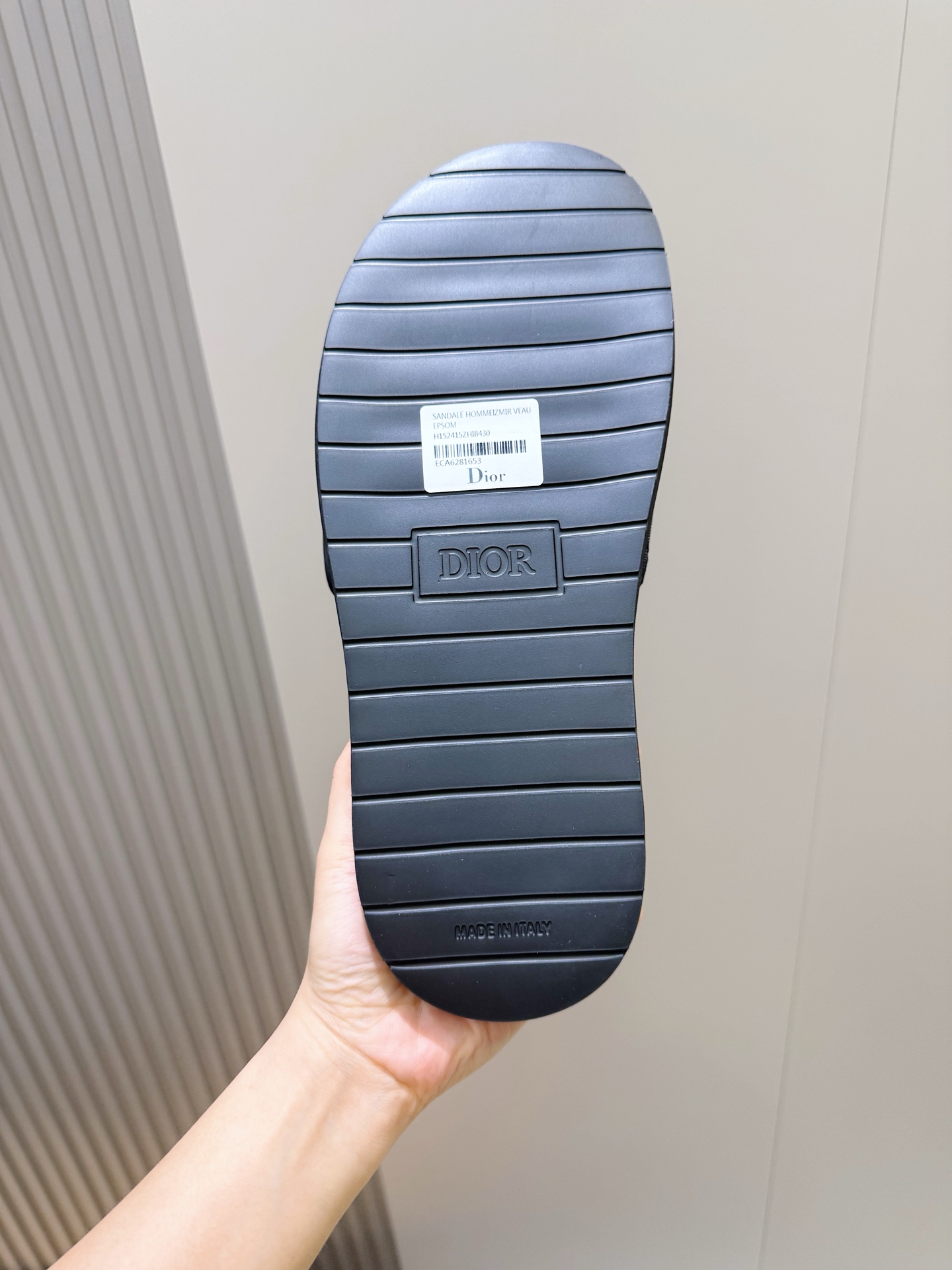 Dior 디올 Aqua 남성 슬라이드 샌들 슬리퍼 신발