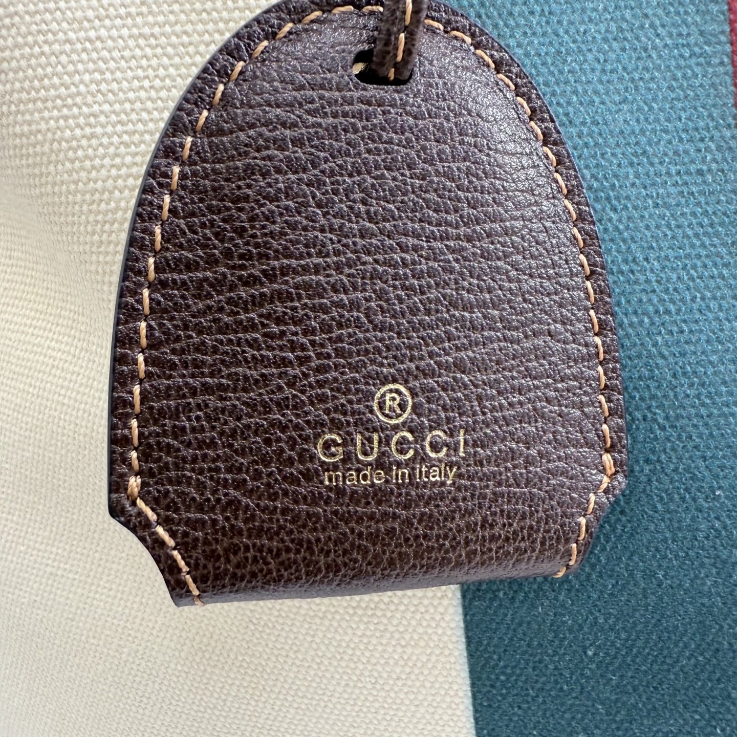GUCCI 구찌 제너레이션(Generation) 워시드 캔버스 토트백 - 브라운 라지 가방