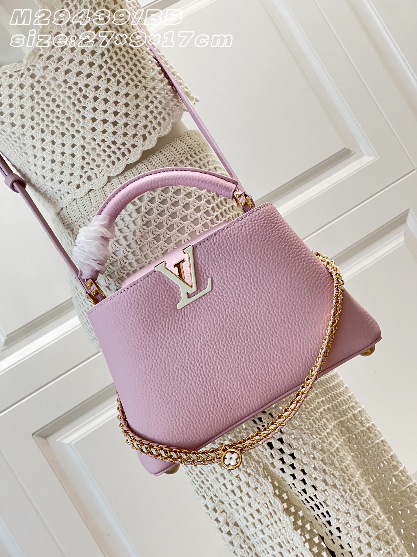 [Louis Vuitton] LV 루이비통 Capucines 카퓌신 BB 토트백 가방